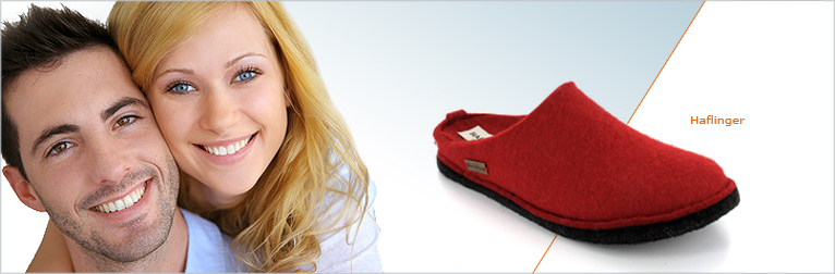 Filzpantoffeln f�r ' Leise - Treter'