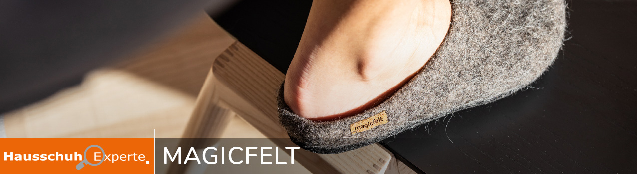 HausschuhExperte.de f�hrt ein umfangreiches Sortiment der Marke MAGICFELT