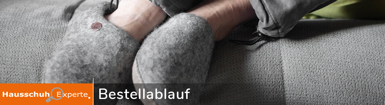 Bestellablauf bei HausschuhExperte.de