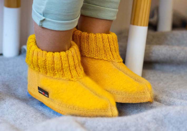 Hüttenschuhe für Mädchen