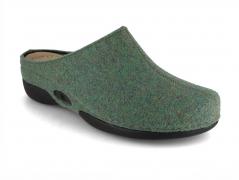 Berkemann BERKINA Lauren Damen Filz Pantoffeln, waldgr�n