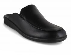 Josef Seibel Belfort 20 Herren Leder Pantoffeln, schwarz