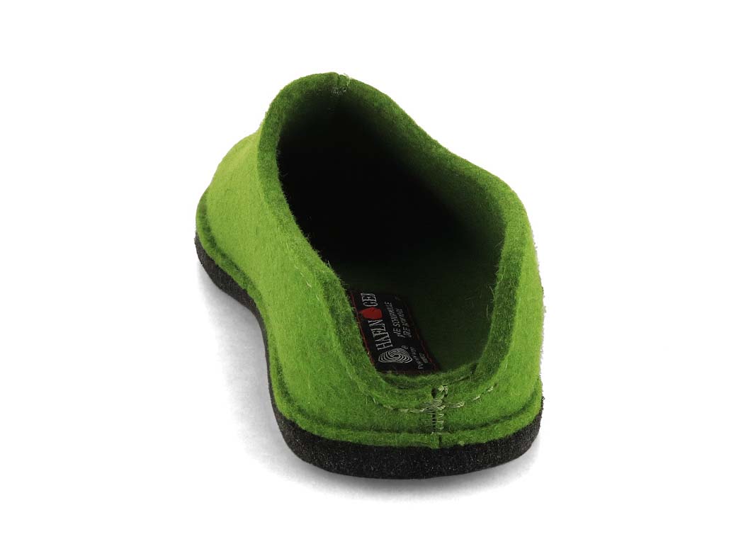 HAFLINGER Slippers Flair Smily, Unisex Wool Felt Shoes with Arch