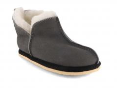 Lammbock� Shearlock Kids Lammfell Hausschuhe, grau