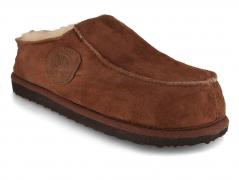 Lammbock� Lammbert Lammfellhausschuhe, cognac