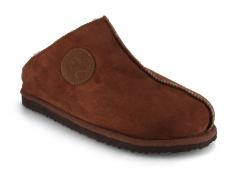 Lammbock® Lammbo Lammfellhausschuhe, cognac