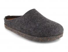 HAFLINGER Manhattan Filzpantoffeln, anthrazit