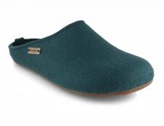 HAFLINGER Damen Herren Filz Pantoffel Everest Fundus, piniengr�n