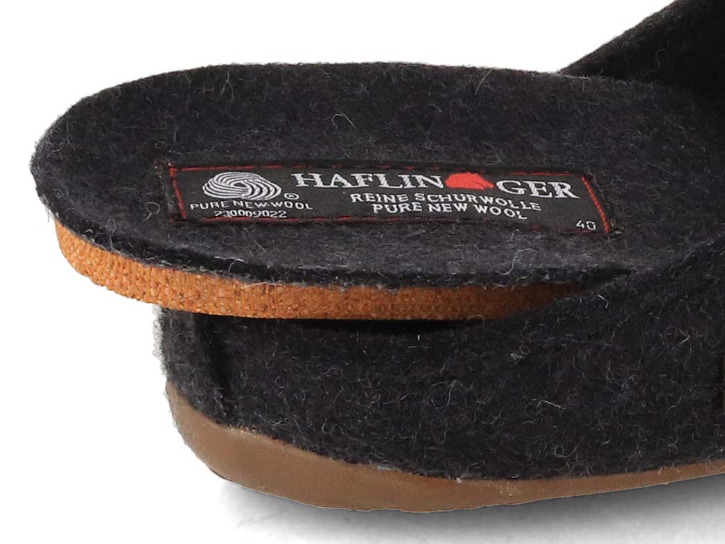 HAFLINGER Slippers for Women and Men, Fundus, Scuffs, Mules, House