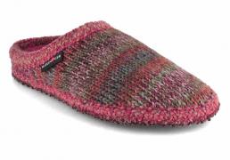 HAFLINGER Tricot� Damen Pantoffeln, azalee