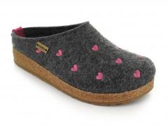 HAFLINGER Grizzly Cuoricino, anthrazit