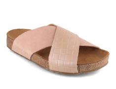 HAFLINGER Bio Mio Damen Pantoletten, rose