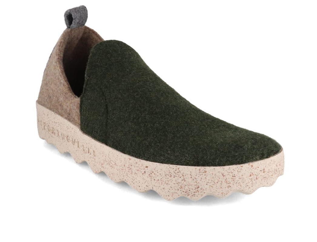 ASPORTUGUESAS City Damen Hausschuhe, green taupe