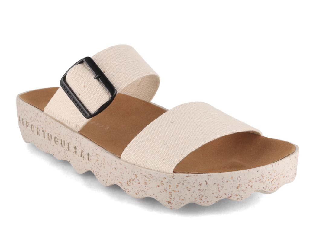 ASPORTUGUESAS City Line Coly Damen Sandalen, ivory