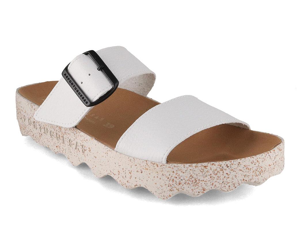 ASPORTUGUESAS City Line Coly Damen Sandalen, white