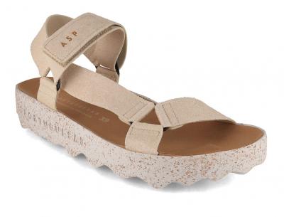 ASPORTUGUESAS Clew Damen Sandalen, nude