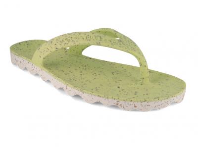 ASPORTUGUESAS Earth Damen Zehentrenner, lime natural