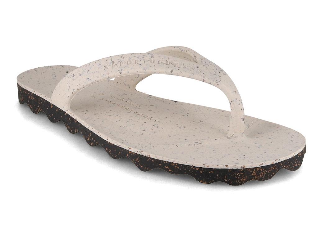 ASPORTUGUESAS Earth Damen Zehentrenner, natural black