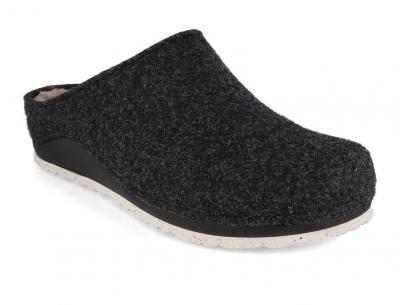 Berkemann BERKINA Damen Clog Blanche, dunkelgrau | Gr. 