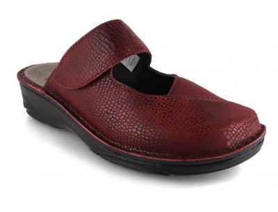 Berkemann BERKOFLEX Clogs STRETCH Heliane, bordeaux