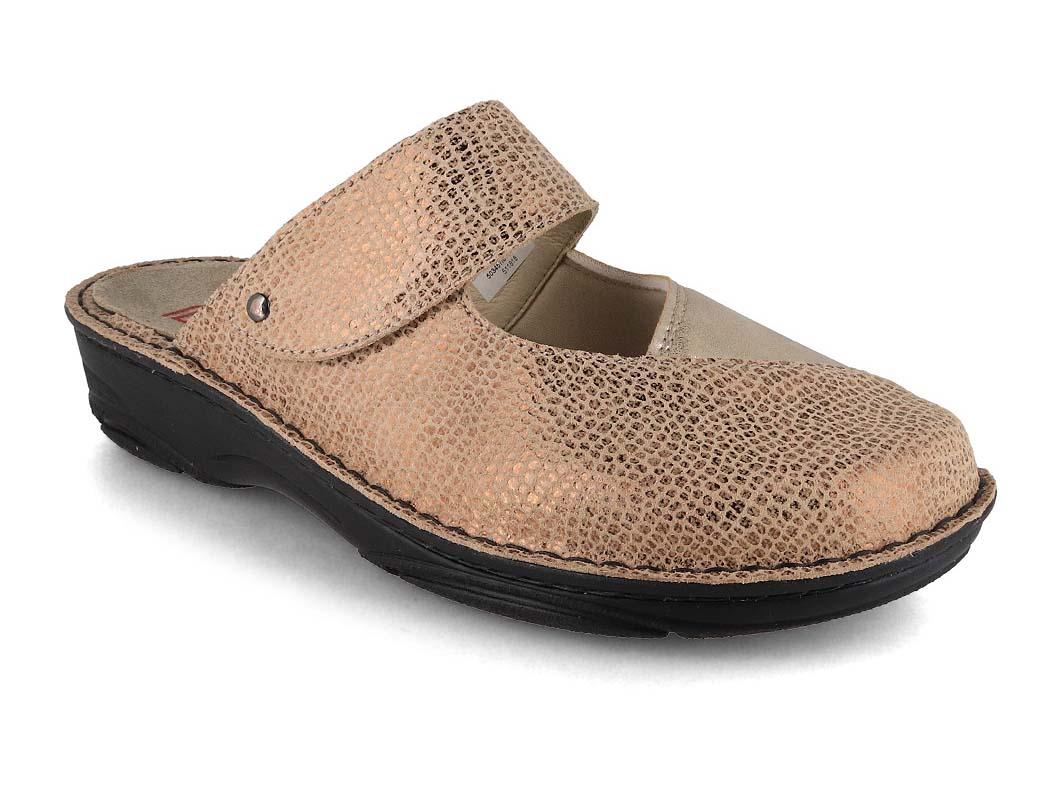 Berkemann BERKOFLEX STRETCH Heliane Damen Clogs, gold
