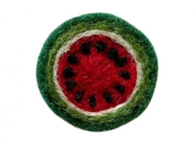 Filzsticker Wassermelone im Set 