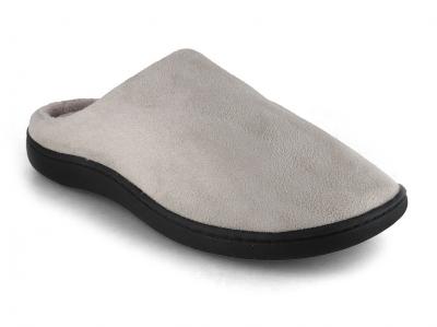 Fluffys Cosmo Herren Pantoffeln, hellgrau