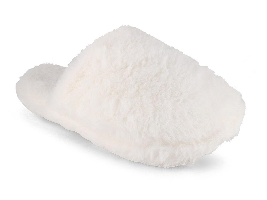 Fluffys Softina Damen Pantoffeln, ivory