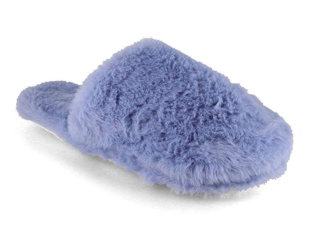 Fluffys Softina Damen Pantoffeln, sky