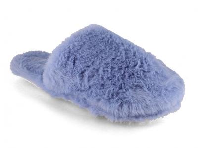 Fluffys Softina Damen Pantoffeln, blau