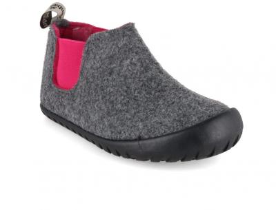 GUMBIES Brumby Kids Kinder Hausschuhe, grey-pink