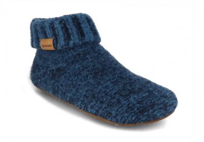 Gottstein Damen Herren H�ttenschuh Knit Boot, blue
