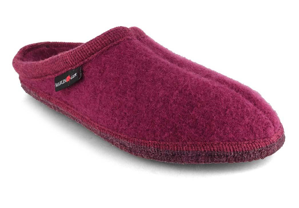 HAFLINGER Alaska Damen Pantoffeln, maulbeere
