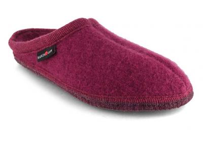 HAFLINGER Alaska Damen Pantoffeln, maulbeere