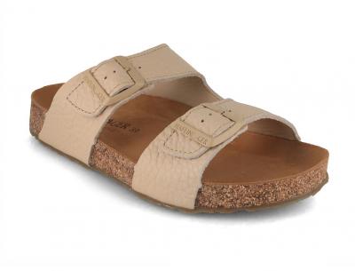 HAFLINGER Bio Bonnie Damen Sandalen, creme