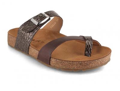 HAFLINGER Bio Damen Sandalen Juno, braun
