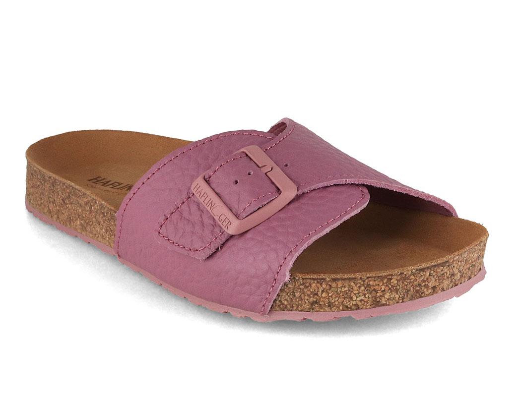 HAFLINGER Bio Jeane Damen Pantoletten, pink