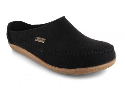 HAFLINGER� Blizzard Credo, schwarz | FILZPANTOFFELN