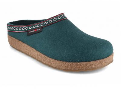 HAFLINGER Damen Herren Filz Clog Grizzly Franzl