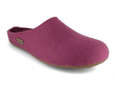 HAFLINGER Everest Fundus Damen Filzpantoffeln, heather 