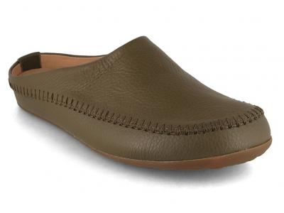 HAFLINGER Everest Softi Leder Pantoffeln, schilf