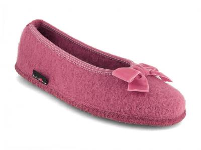 HAFLINGER Fiocco Damen Ballerina, heather rose
