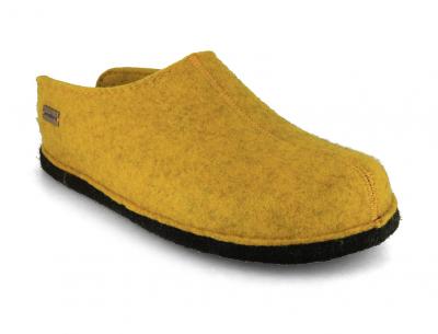 HAFLINGER Flair Smily Pantoffeln, curry