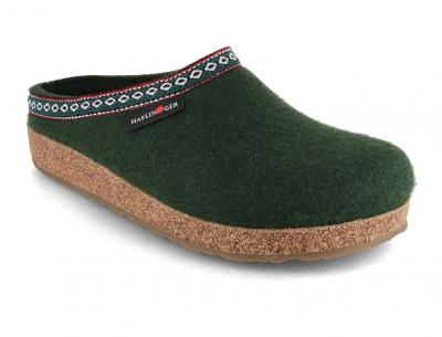 HAFLINGER Grizzly Franzl Filz Clogs, eibe