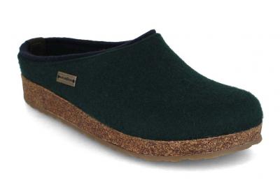 HAFLINGER Grizzly Kris Filzpantoffeln, tannengr�n 