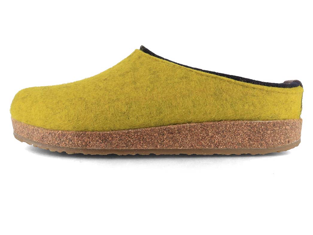 HAFLINGER Grizzly Kris - Pantofole In Lana, Con Suola In Gomma, Larghezza Normale