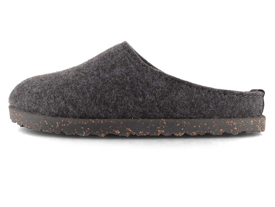 Haflinger pantoffels dames en heren Manhattan Clog 391001, grootte:40, kleur:Groen
