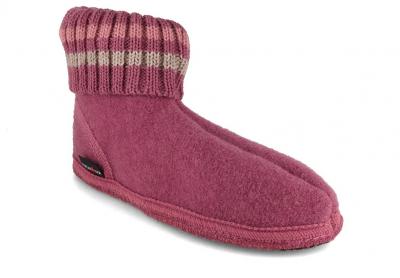 HAFLINGER Paul Damen H�ttenschuhe, heather rose
