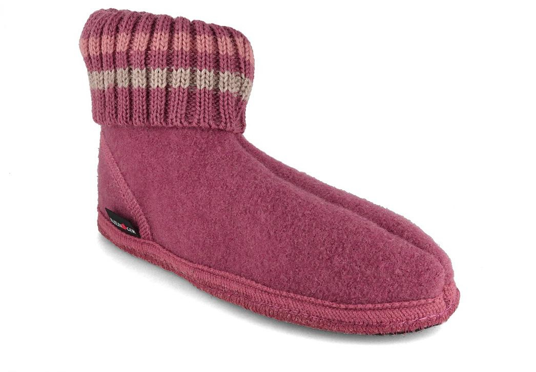HAFLINGER Paul Damen H�ttenschuhe, heather rose