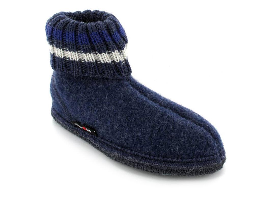 HAFLINGER Paul Kinderhausschuh, jeans